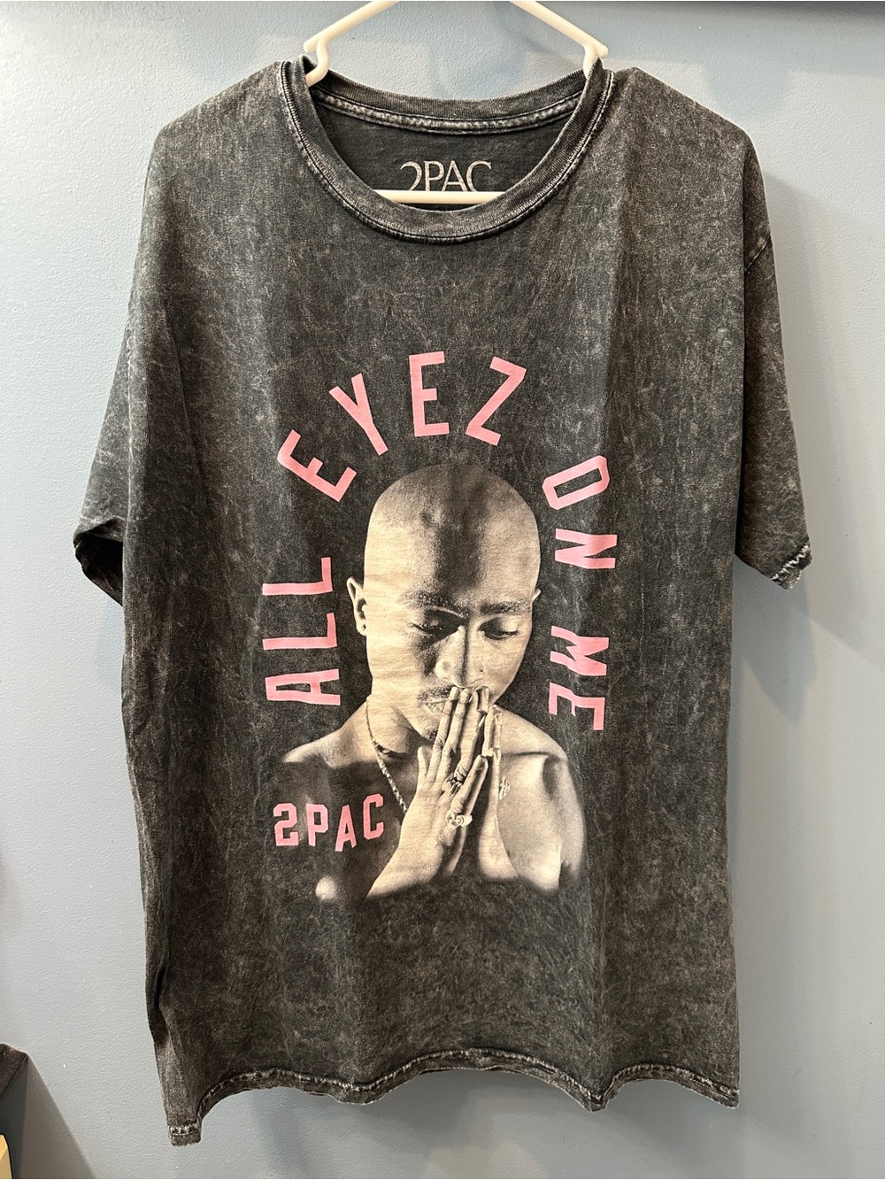 2Pac Tupac Shakur T-Shirt All Eyez On Me Size Large NEW hip hop rap vintage styl